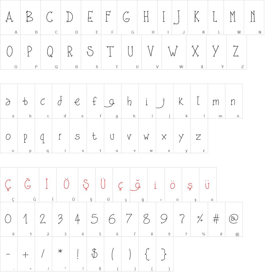 PW Shes Amazing Font font