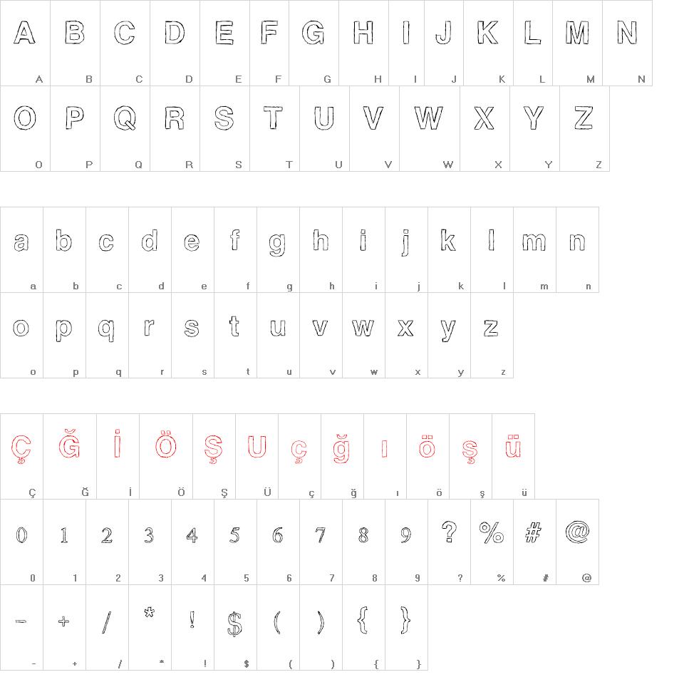 Pamplona Scribble font