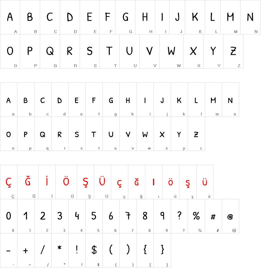Patrick Hand SC font