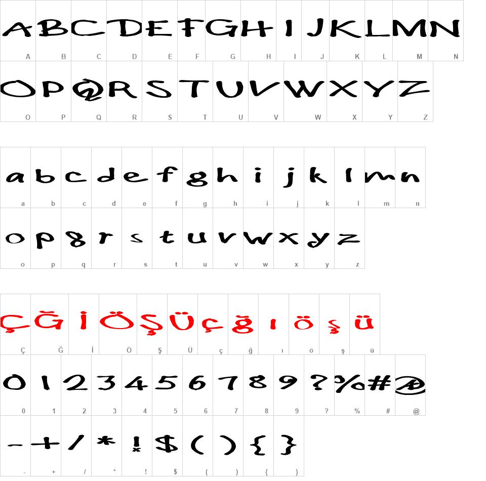 PaulMaul Longs font