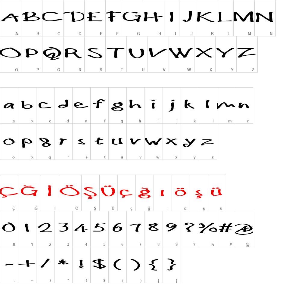 PaulMaul Longs font