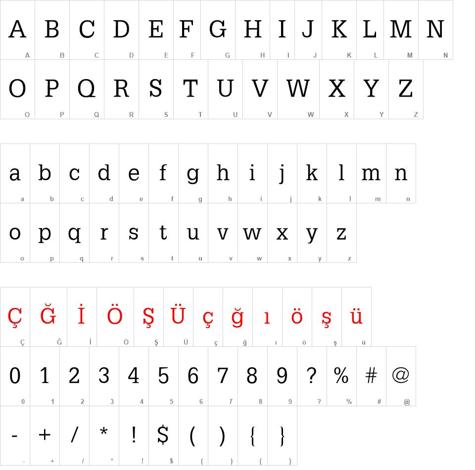 PetitLatin font