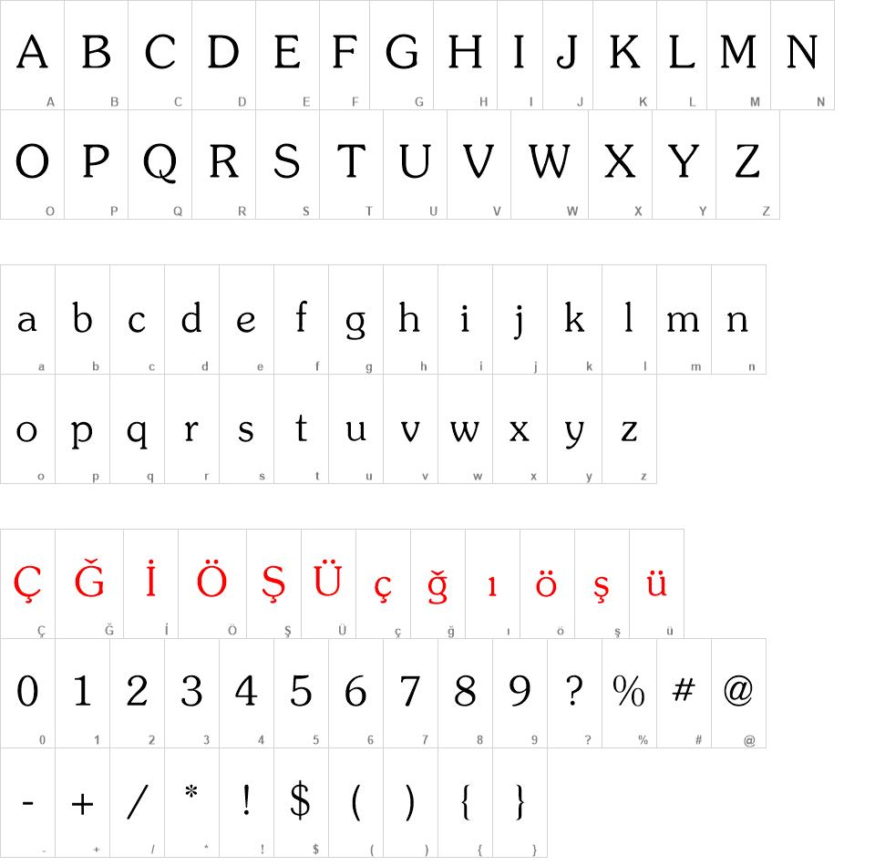 Presquire font