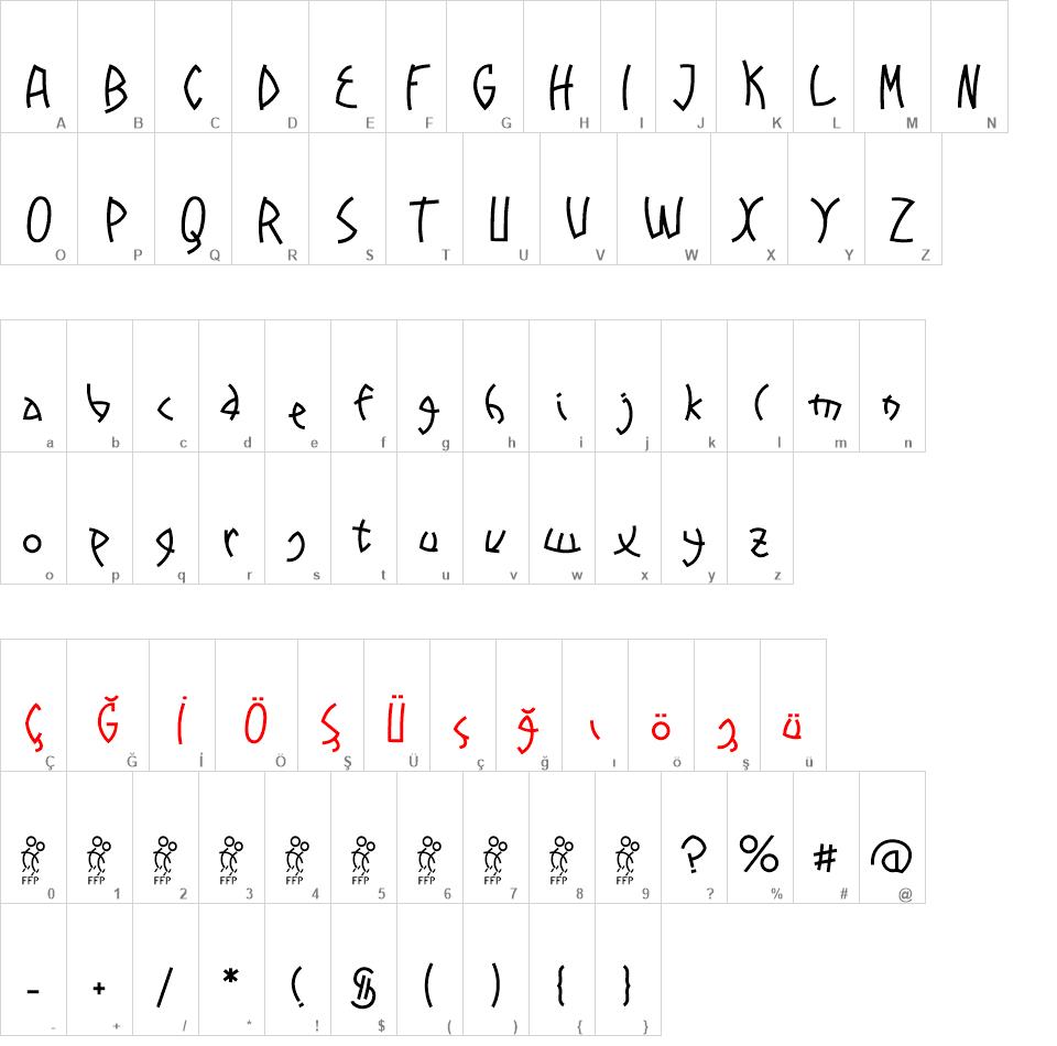 Promenades font