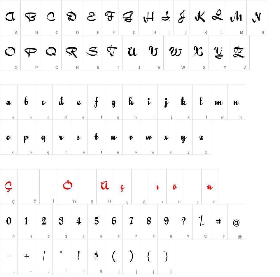 QuigleyWiggly font