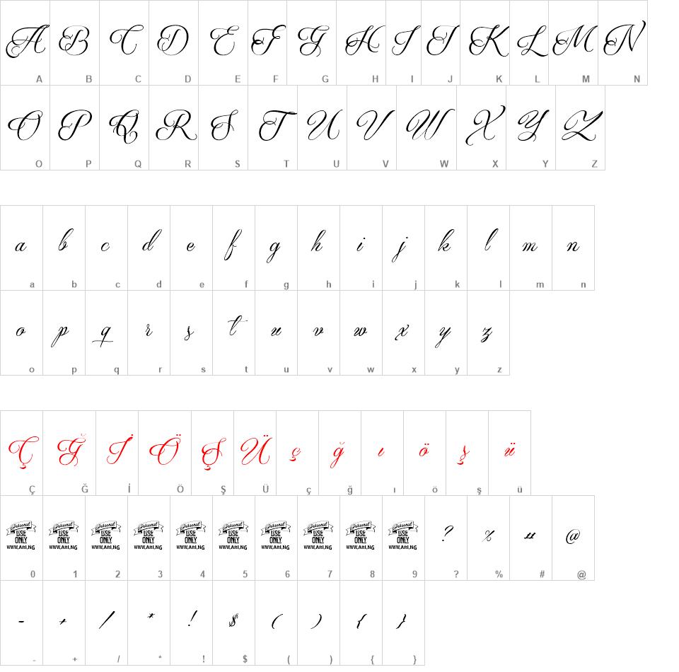 Qaskin font