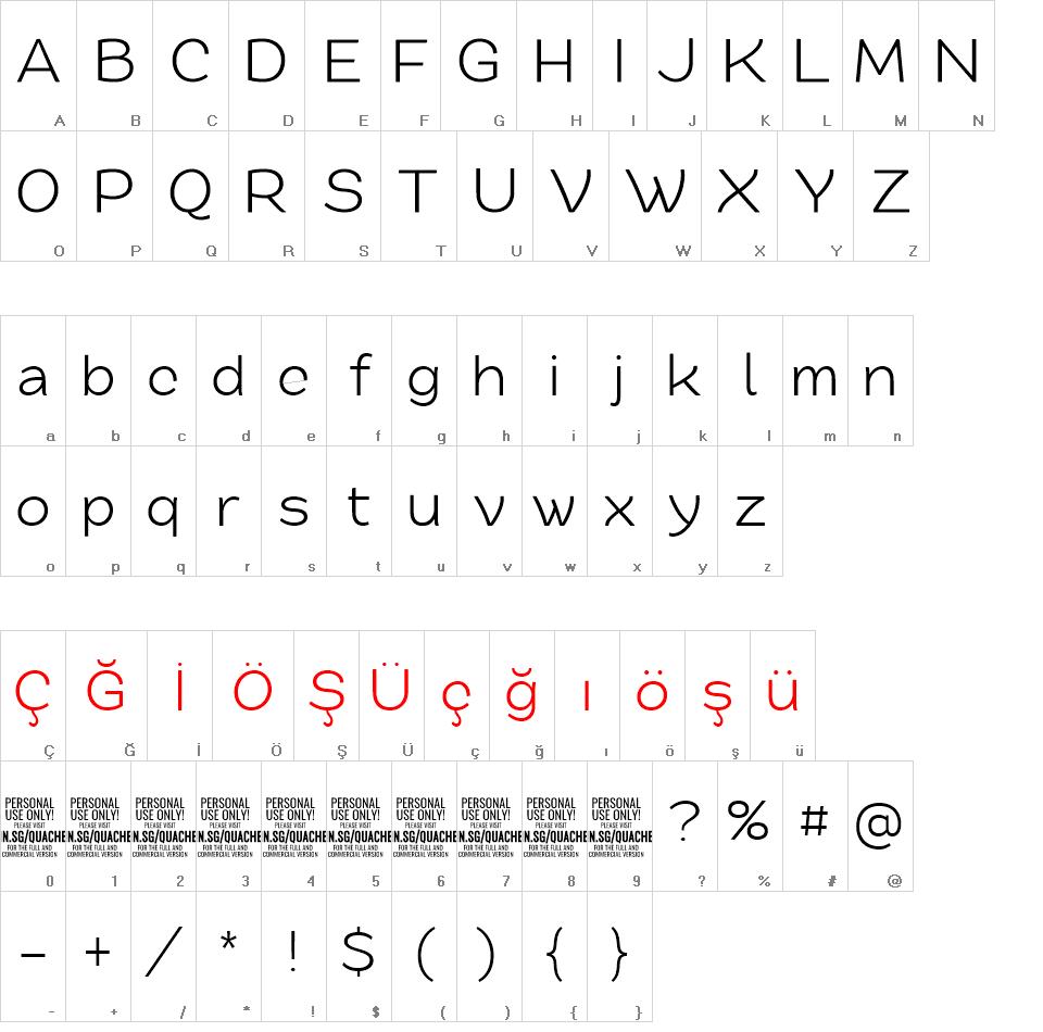  Quache Font font