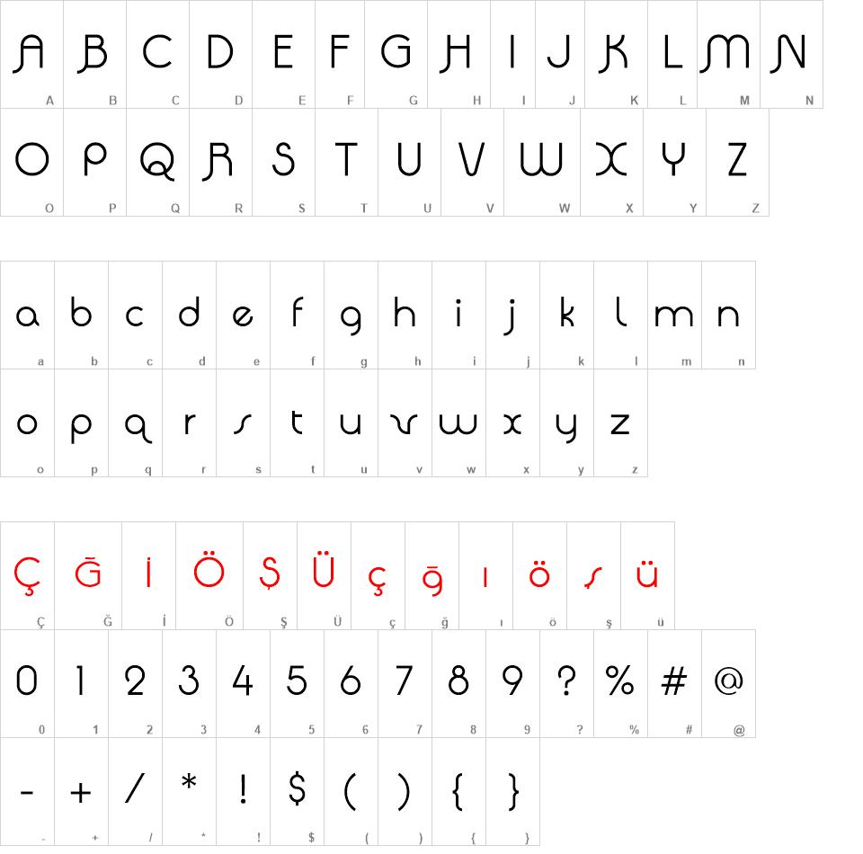 Quadranta-Regular font