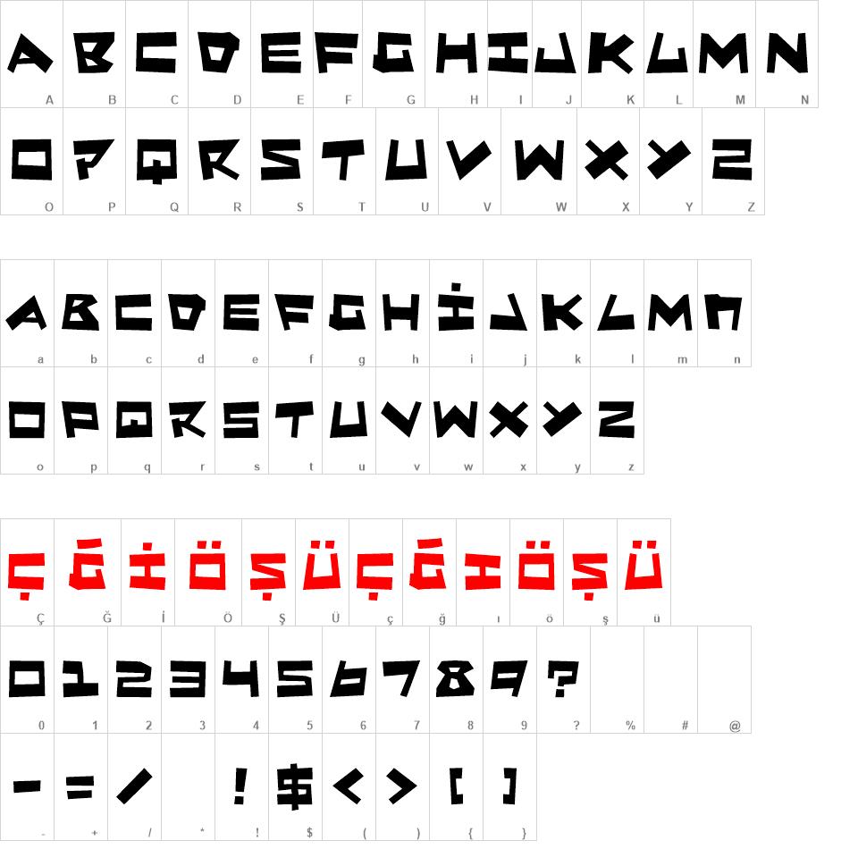 PCLifeQuake font
