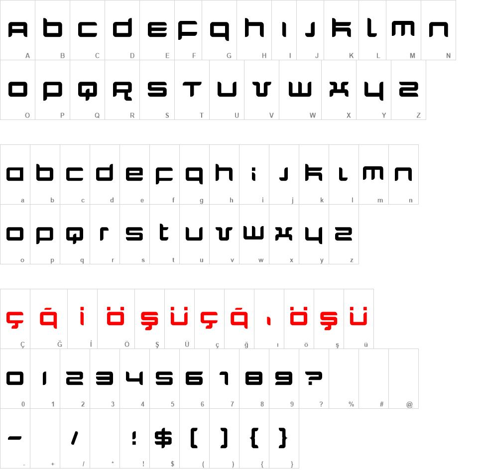 Quarx font