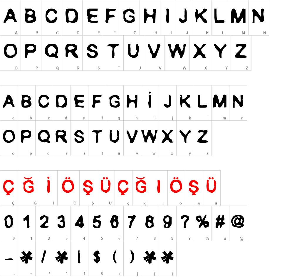 RANXEROX font