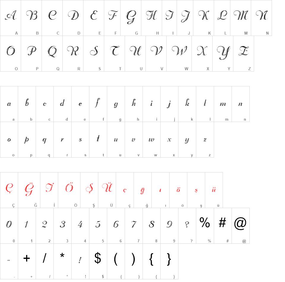 Rechtman font