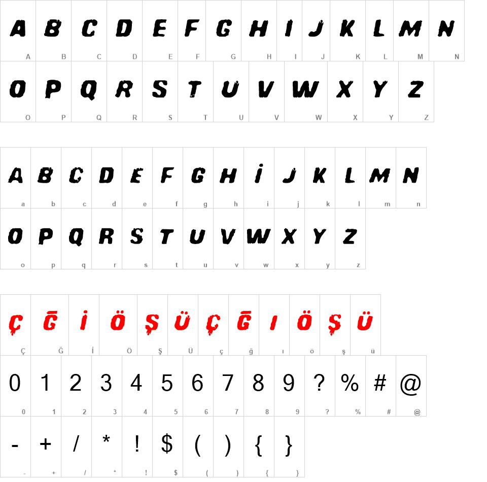 Red Comet Five to Mars font