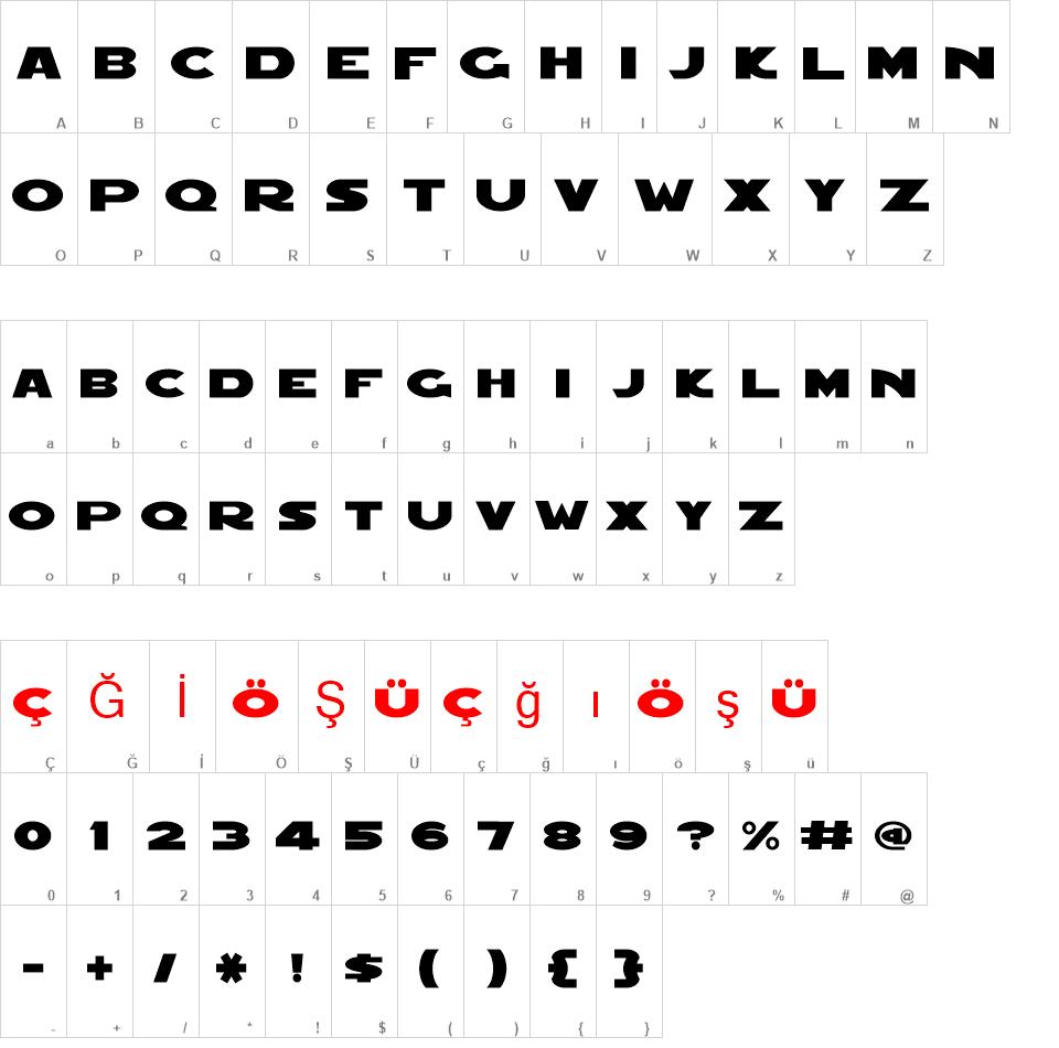 RedFive font