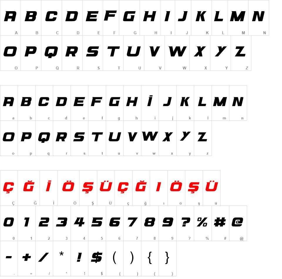 RG Logotype font