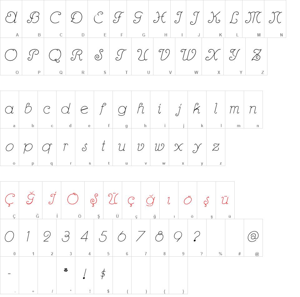 RhumbaScript font