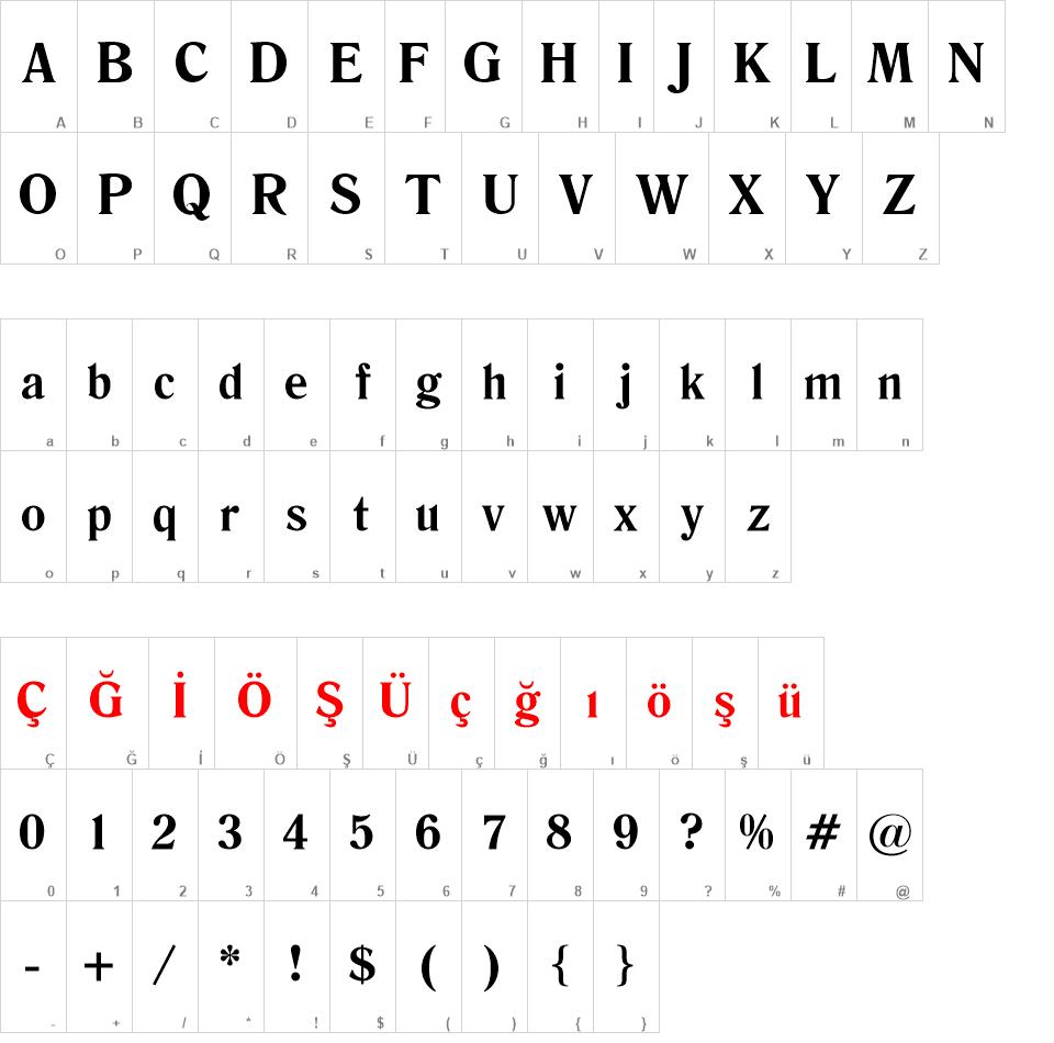 Romana BT font