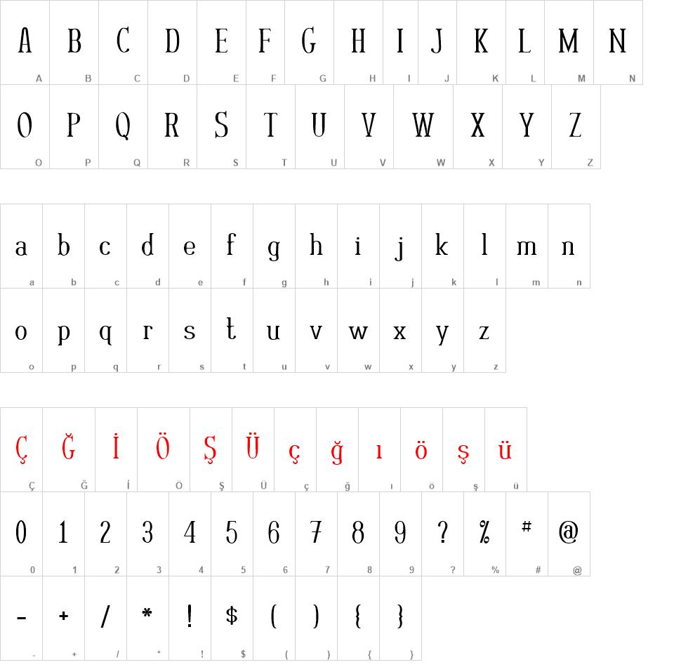 Rutaban font