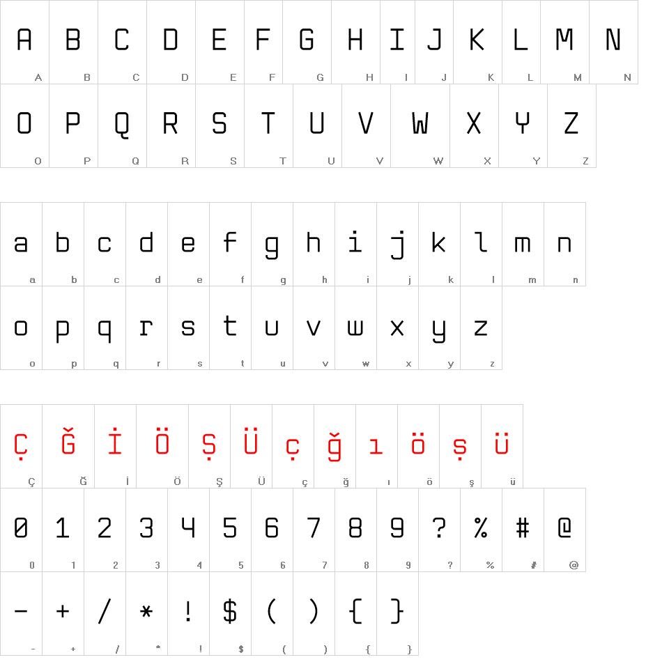 Ra Mono font