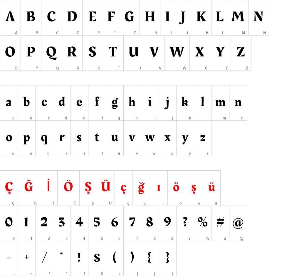Rakkas font