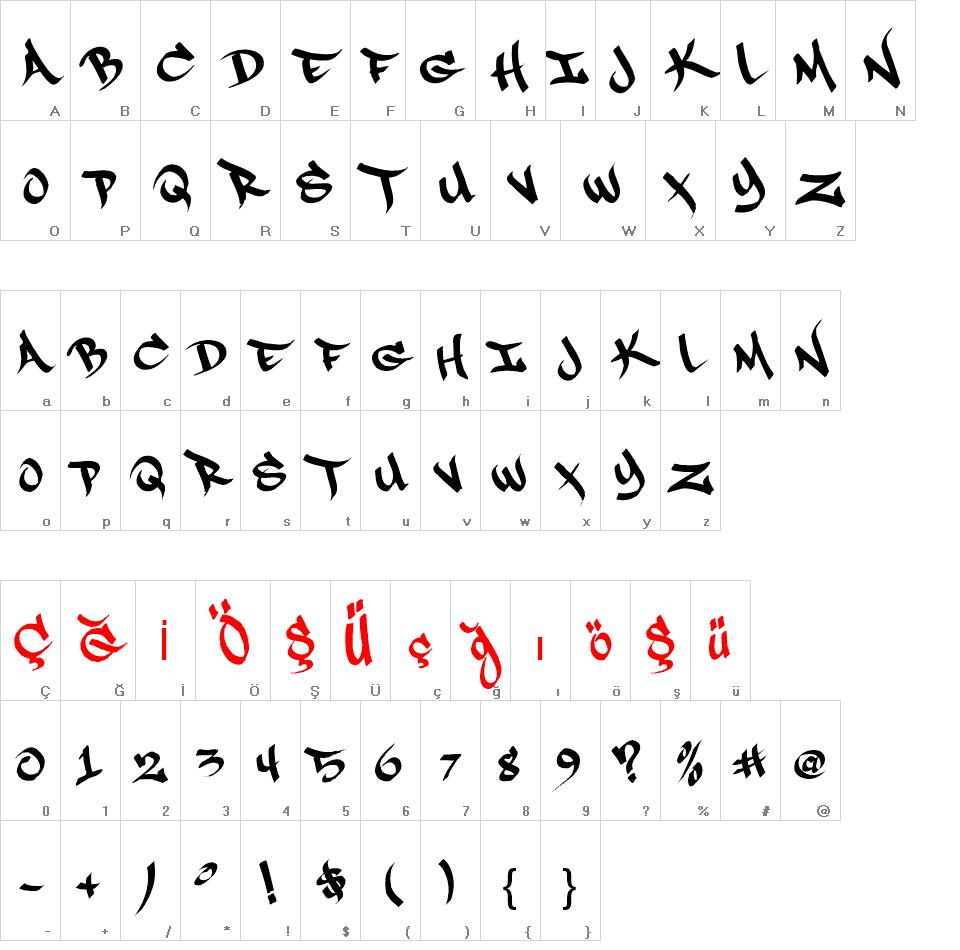 RapScript font