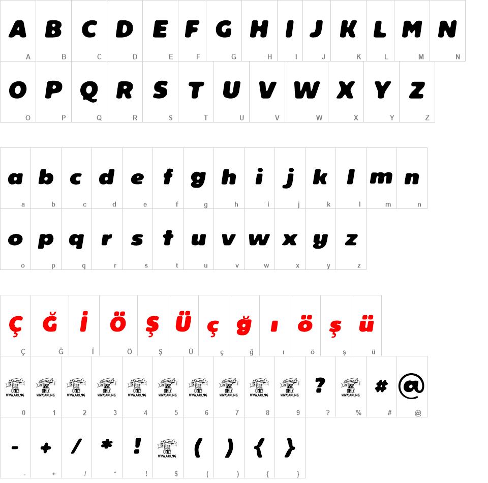 Reeler font