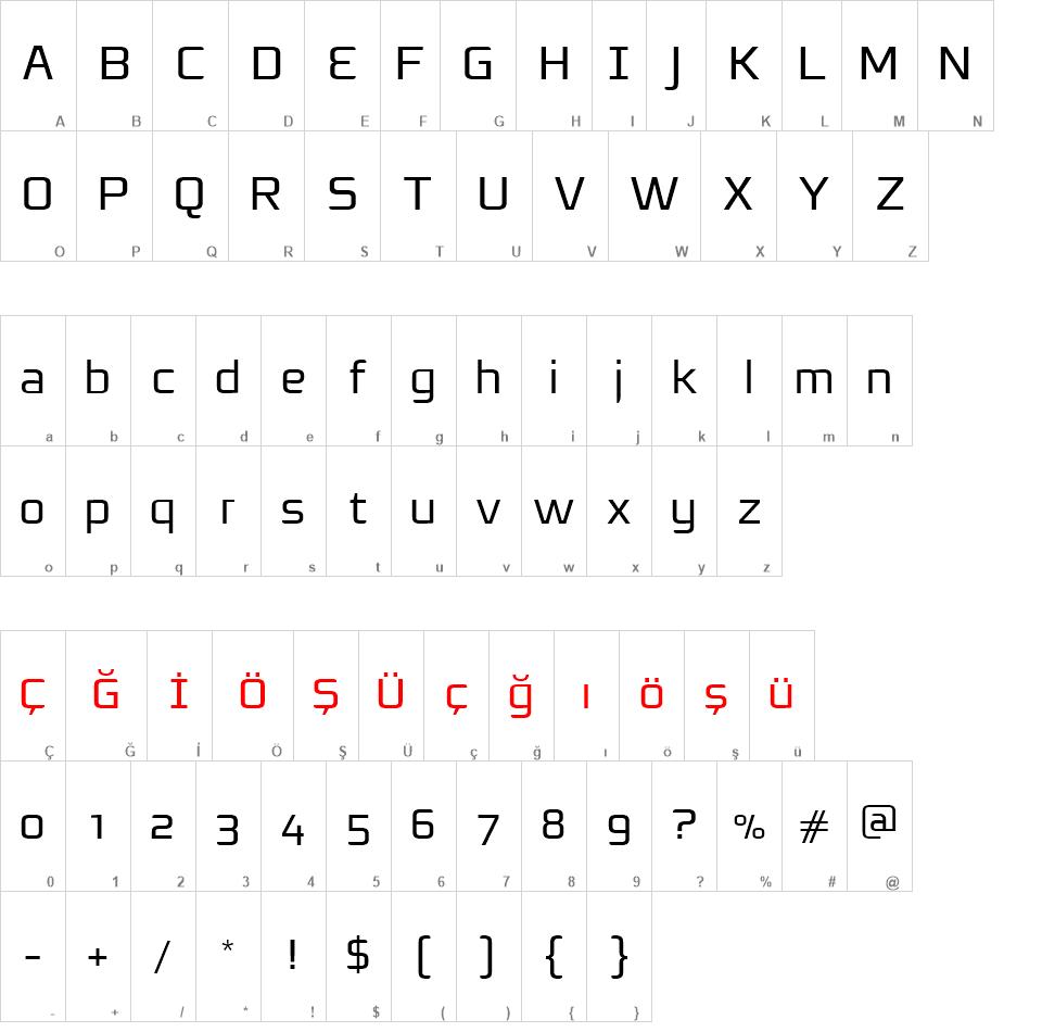 Resea font