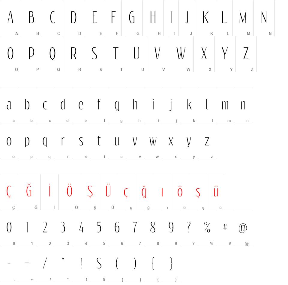 Reswysokr font