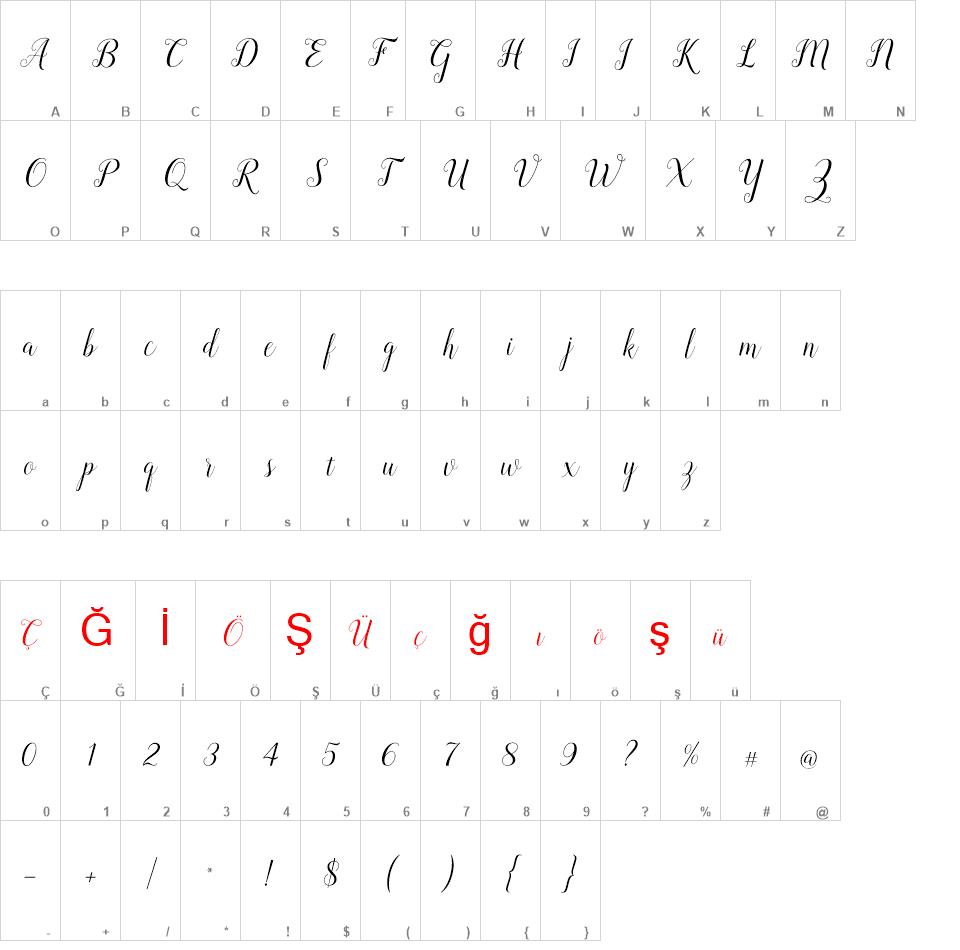 Revallyna font