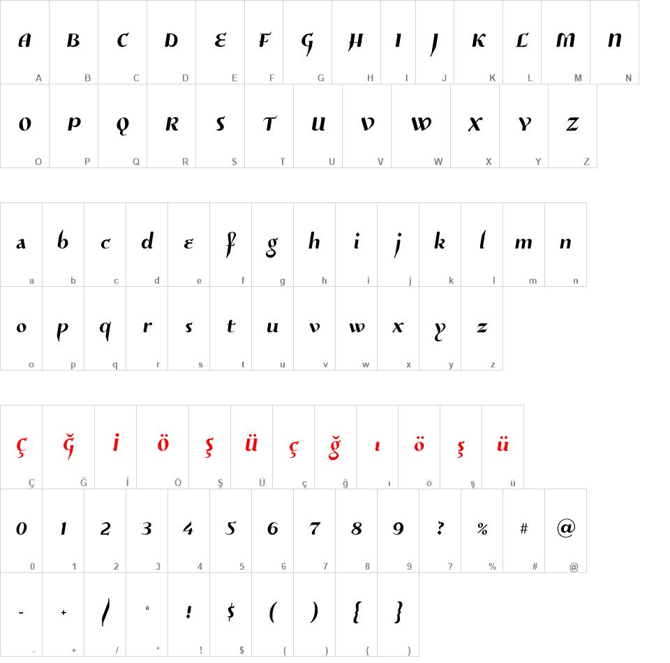 Risaltyp font