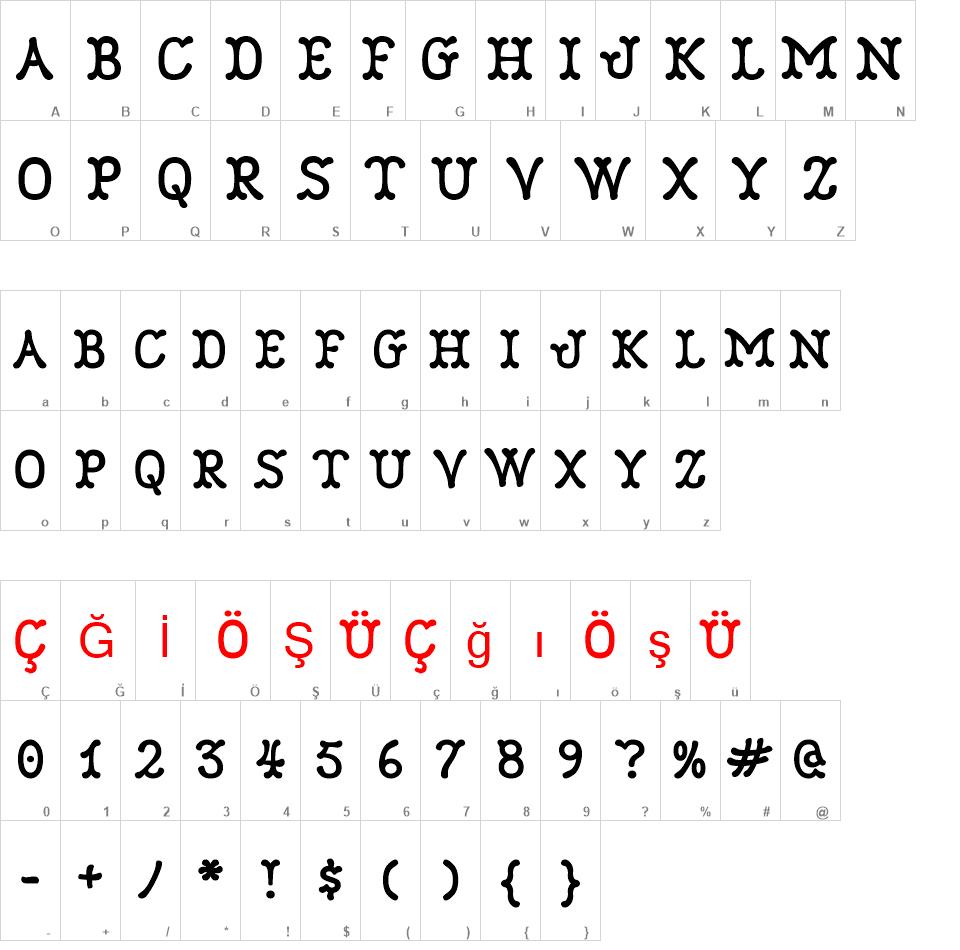 Robinne font