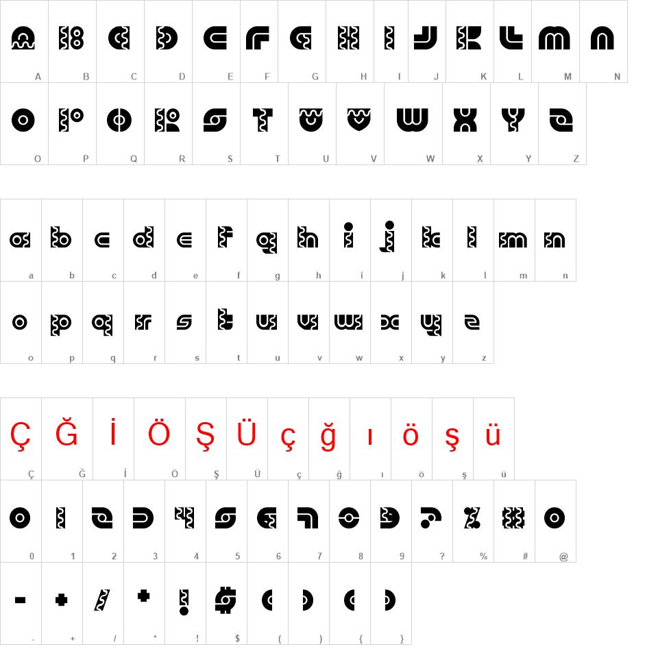 Robo Arriba font