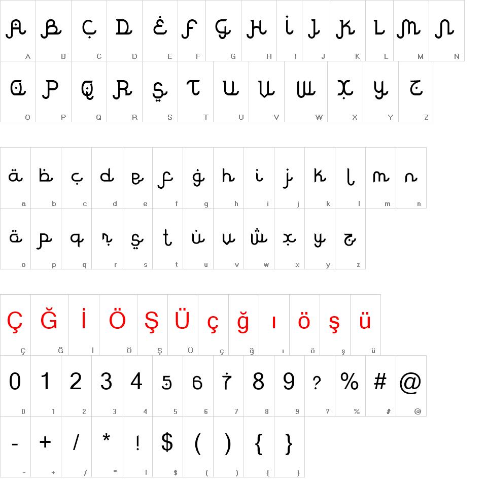 Rodja  font