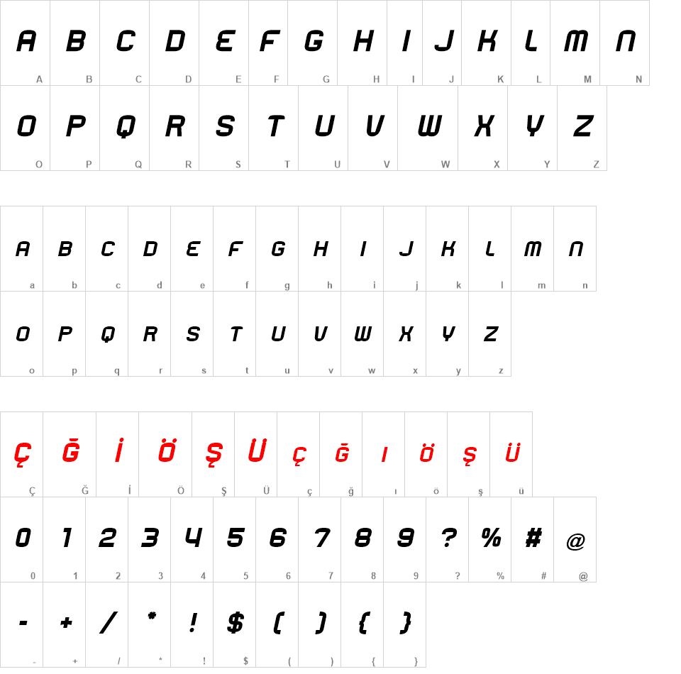 Rueck Font font