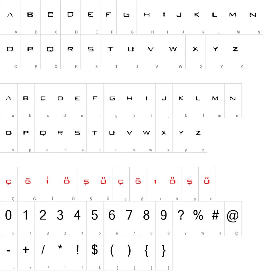 Seabreed font