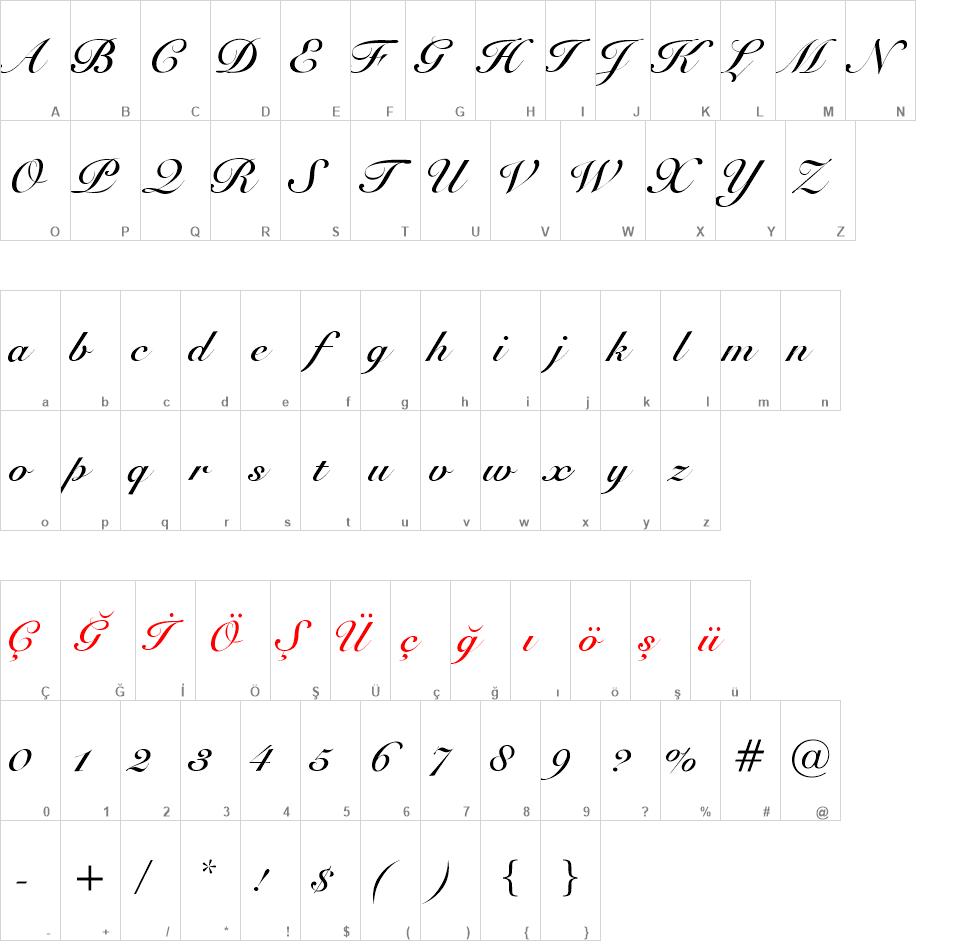 Snell Bd BT font