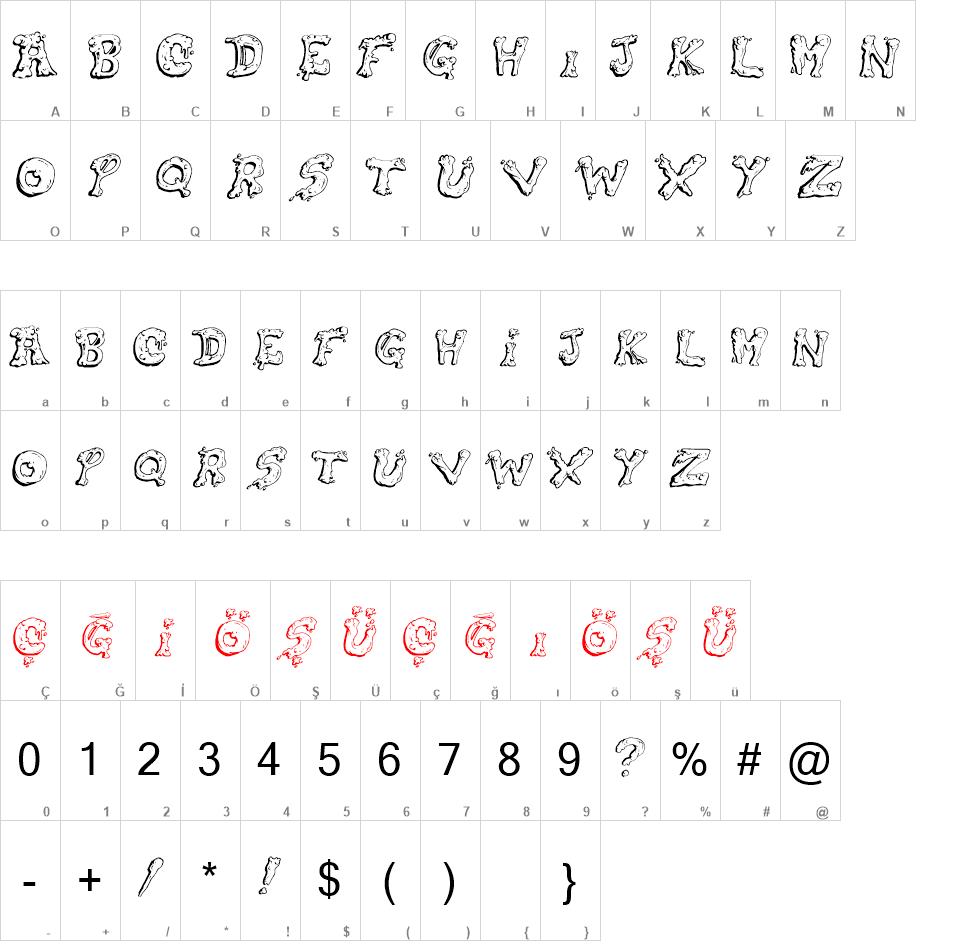 Snot font