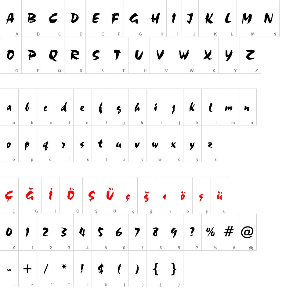 Staccato555 BT font