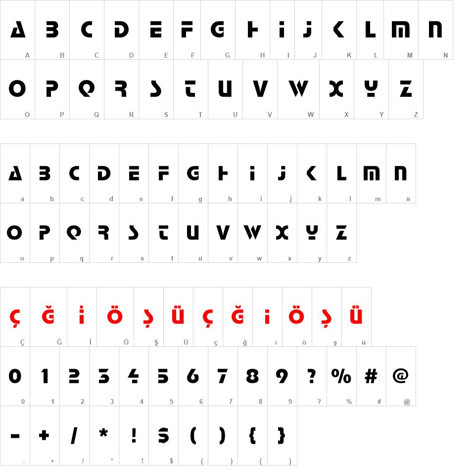 StopD font