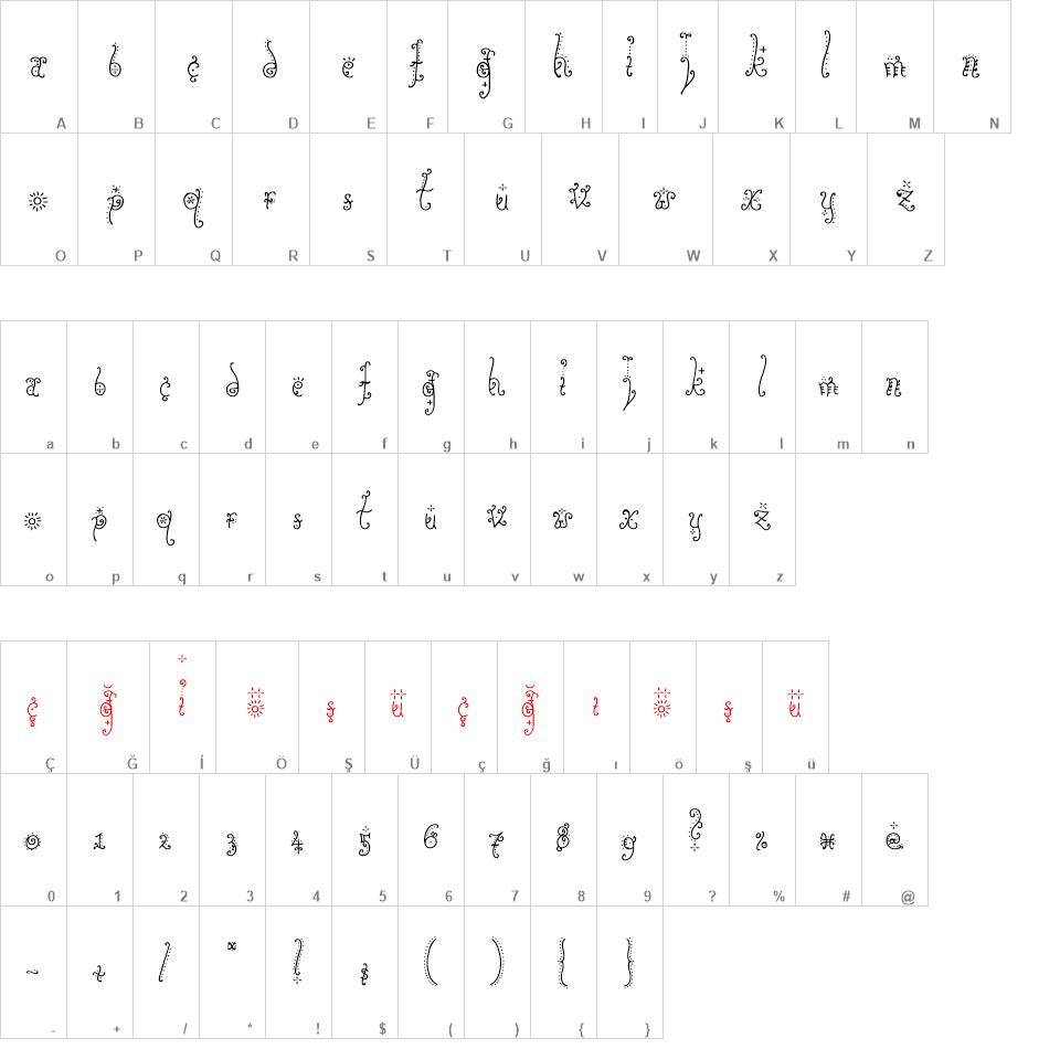 Sunflower font