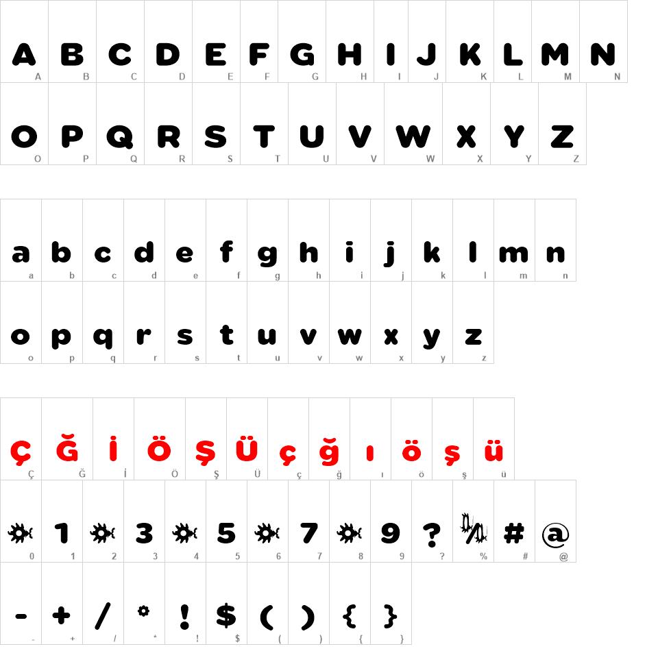 Sabandija FFP font