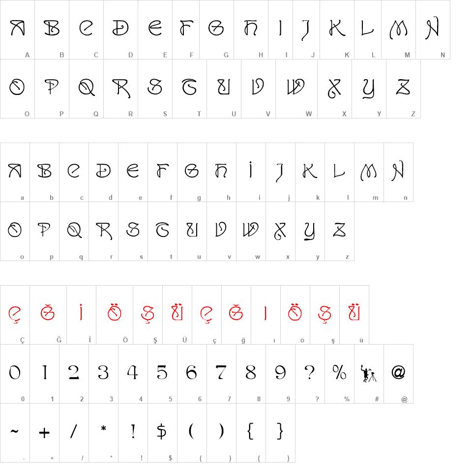 San Remo font