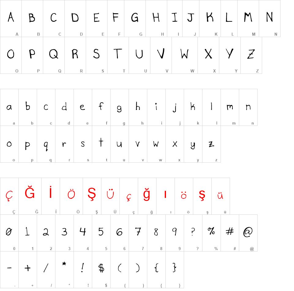 Secret Slob font