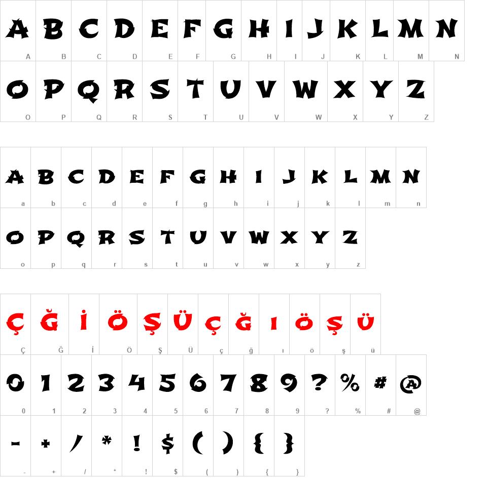 Shojumaru font