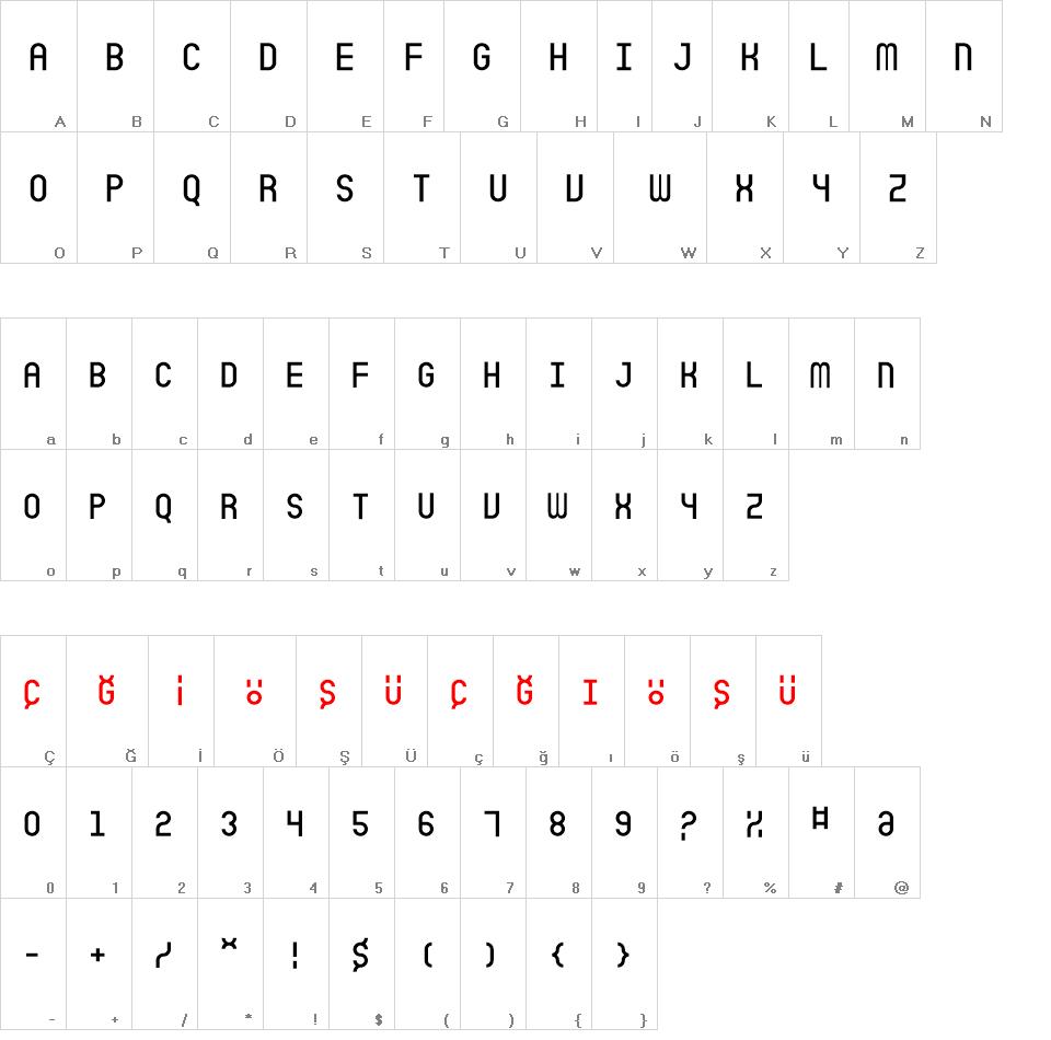 Sicret Mono font