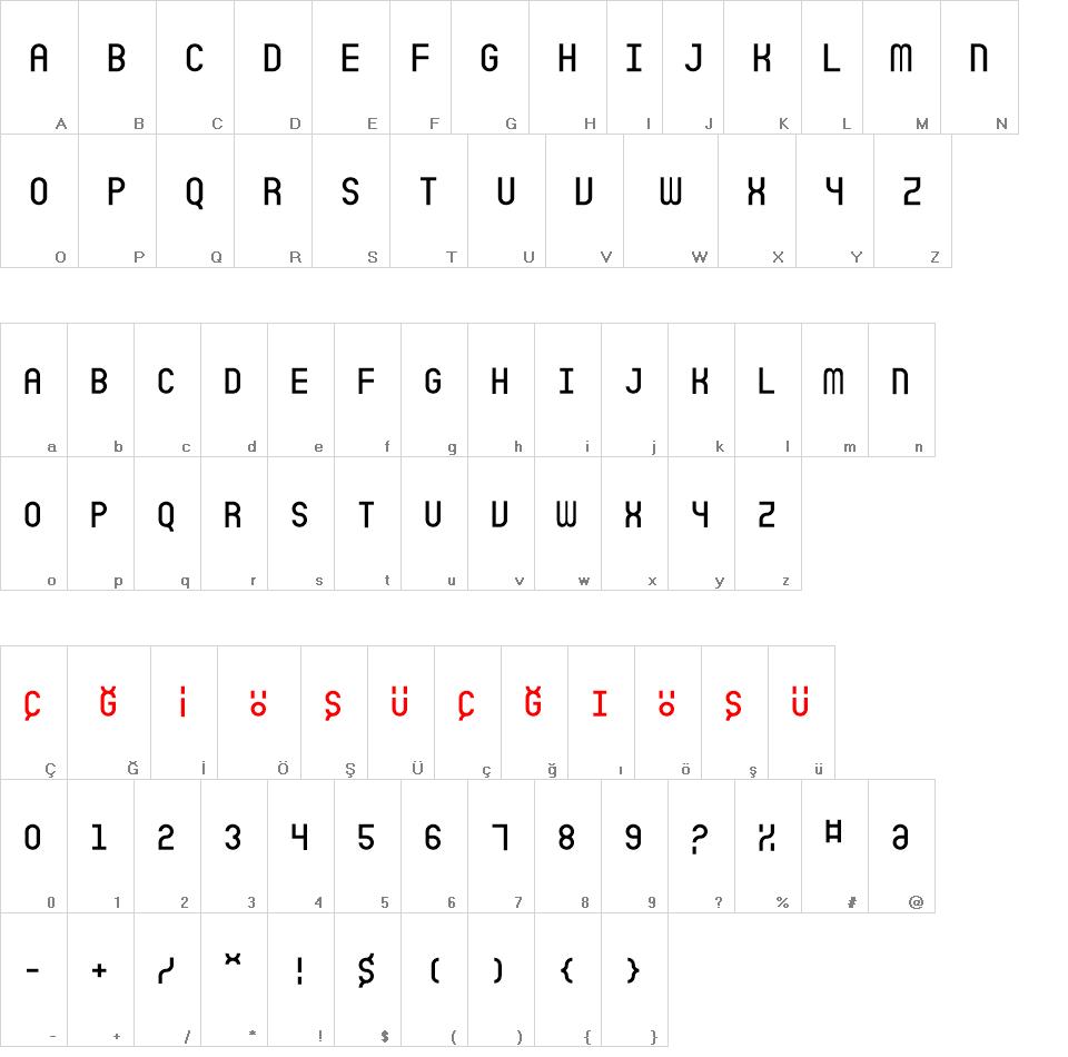 Sicret Mono font