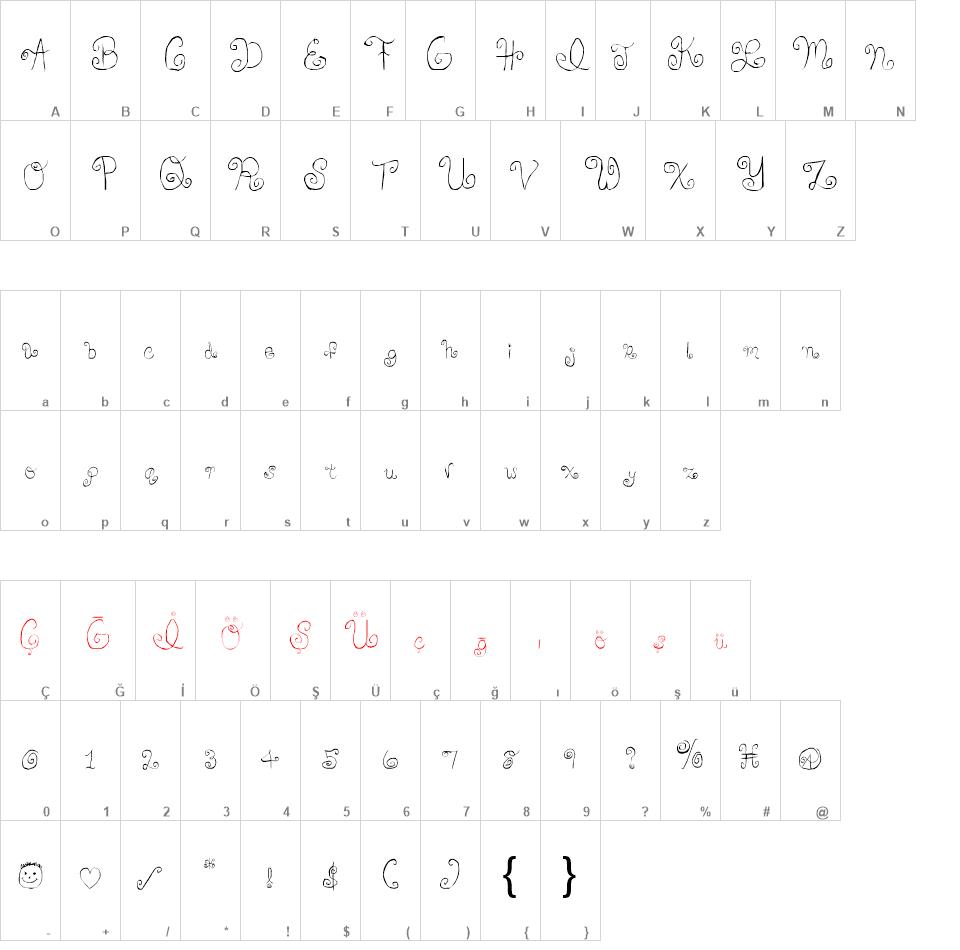 Skirt Girl font
