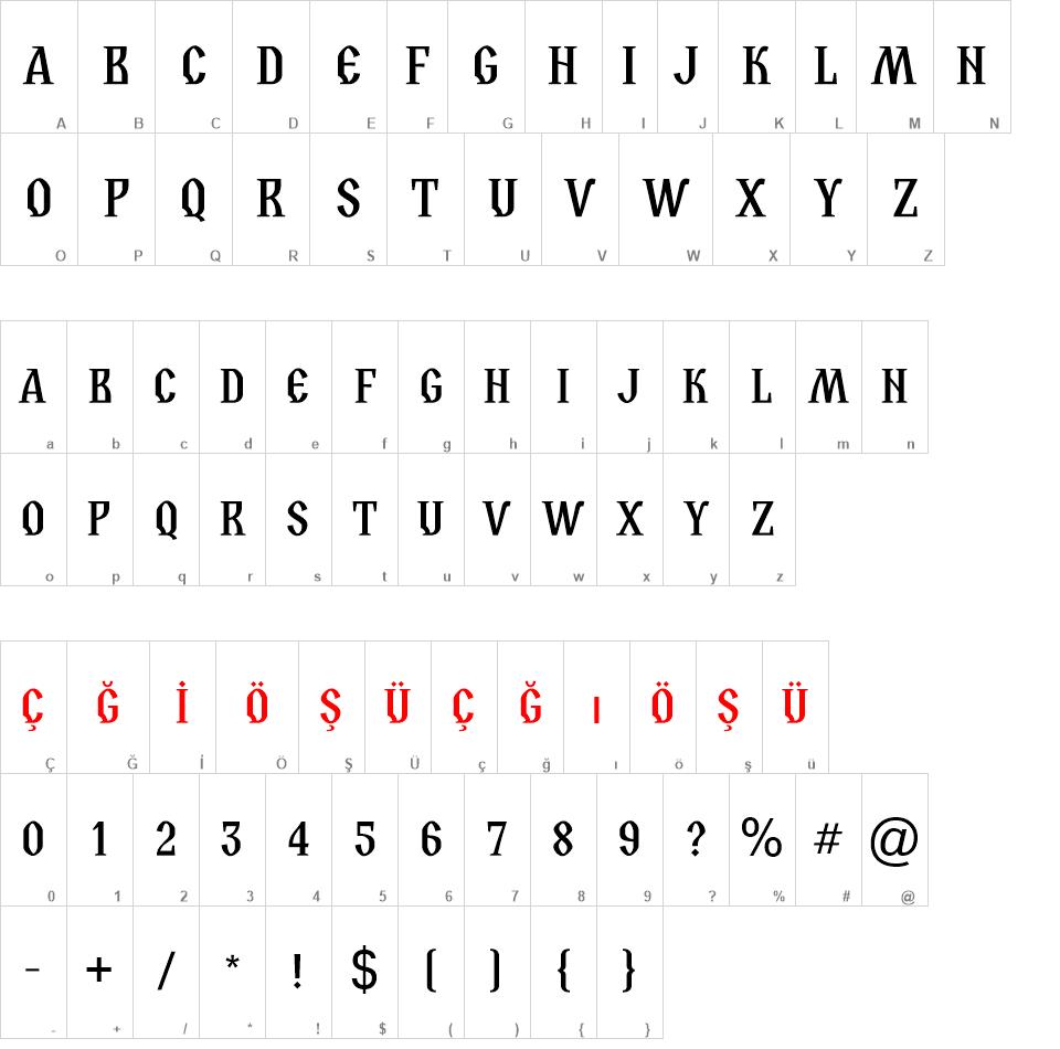 Slovic font