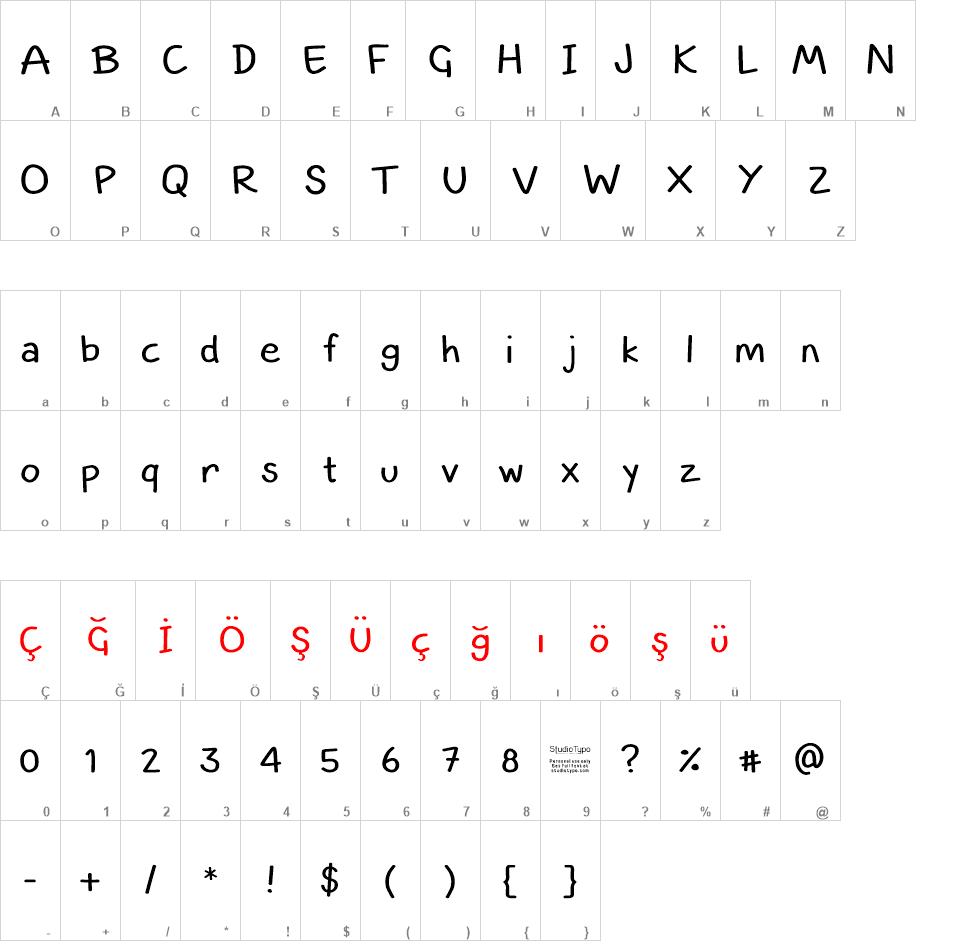 Smart Kid font