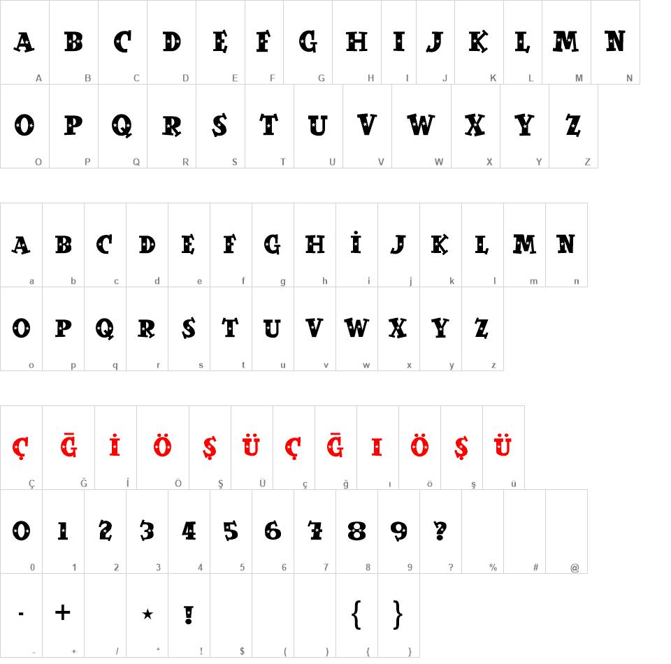 SpaceOut font